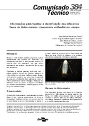 Thumbnail de Informações para facilitar a identificação das diferentes fases do bicho-mineiro (Leucoptera coffeella) em campo.