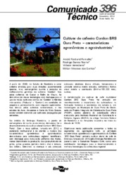 Thumbnail de Cultivar de cafeeiro Conilon BRS Ouro Preto: características agronômicas e agroindustriais.