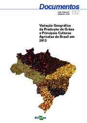 Thumbnail de Variação geográfica da produção de grãos e principais culturas agrícolas no Brasil em 2013.