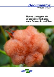 Thumbnail de Novas linhagens de algodoeiro herbáceo com coloração na fibra.
