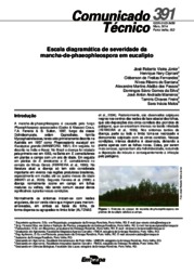 Thumbnail de Escala diagramática de severidade da mancha-de-phaeophleospora em eucalipto.