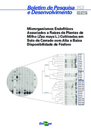 Thumbnail de Microrganismos endofíticos associados a raízes de plantas de milho (Zea mays L.) cultivadas em solo de cerrado com baixa e alta disponibilidade de fósforo