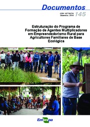 Thumbnail de Estruturação do programa de formação de agentes multiplicadores em empreendedorismo rural para agricultores familiares de base ecológica.