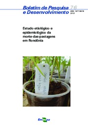 Thumbnail de Estudo etiológico e epidemiológico da morte-das-pastagens em Rondônia.