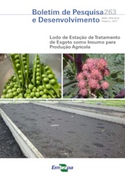 Thumbnail de Lodo de estação de tratamento de esgoto como insumo para produção agrícola.