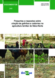Thumbnail de Perguntas e respostas sobre criação de galinhas e codornas na agricultura familiar do Meio-Norte.