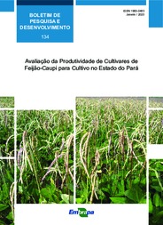 Thumbnail de Avaliação da produtividade de cultivares de feijão-caupi para cultivo no estado do Pará.