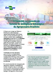 Thumbnail de O Tocantins no contexto do Sistema de Inteligência Estratégica da Agropecuária Brasileira.