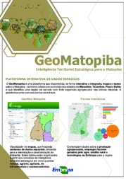 Thumbnail de GeoMatopiba: Inteligência Territorial Estratégica para o Matopiba.