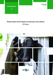 Thumbnail de Manual prático de formulação de ração para vacas leiteiras.