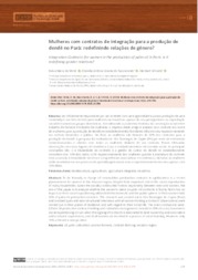 Thumbnail de Mulheres com contratos de integração para a produção de dendê no Pará: redefinindo relações de gênero?