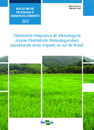 Thumbnail de Taxonomia integrativa de Meloidogyne oryzae (Nematoda: Meloidogynidae) parasitando arroz irrigado no sul do Brasil.