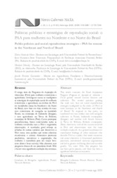 Thumbnail de Políticas públicas e estratégias de reprodução social: o PAA para mulheres no Nordeste e no Norte do Brasil.