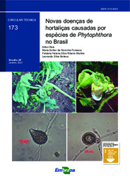 Thumbnail de Novas doenças de hortaliças causadas pela espécie de Phytophthora no Brasil.