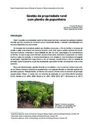 Thumbnail de Gestão da propriedade rural com plantio de pupunheira.