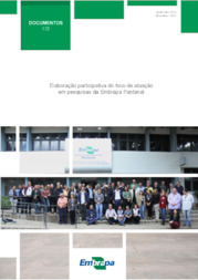 Thumbnail de Elaboração participativa do foco de atuação em pesquisas da Embrapa Pantanal.