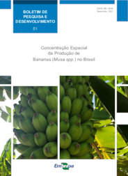 Thumbnail de Concentração Espacial da Produção de Bananas (Musa spp.) no Brasil.