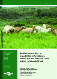 Thumbnail de Análise prospectiva de importantes enfermidades infecciosas em relevante bacia leiteira caprina do Brasil.
