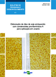 Thumbnail de Elaboração de óleo de soja enriquecido com carotenoides provitamínicos A para aplicação em snacks.