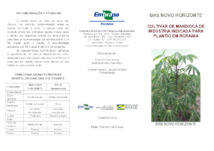 Thumbnail de BRS Novo Horizonte: cultivar de mandioca de indústria indicada para plantio em Roraima.