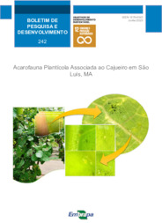 Thumbnail de Acarofauna plantícola associada ao cajueiro em São Luís, MA.