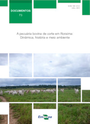 Thumbnail de A pecuária bovina de corte em Roraima: Dinâmica, história e meio ambiente.