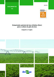 Thumbnail de Zoneamento agrícola de risco climático (Zarc) para a cultura do grão-de-bico: sequeiro e irrigado.