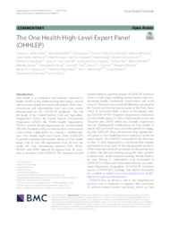 Thumbnail de The one health high? level expert panel (OHHLEP).