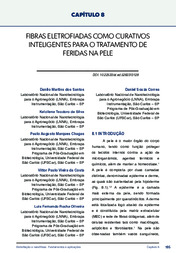 Thumbnail de FIBRAS ELETROFIADAS COMO CURATIVOS INTELIGENTES PARA O TRATAMENTO DE FERIDAS NA PELE.