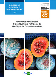 Thumbnail de Parâmetros de qualidade físico-química e nutricional de genótipos de cucurbita moschata.