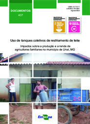 Thumbnail de Uso de tanques coletivos de resfriaente de leite: impactos sobre a produção ea renda de agricultores familiares no município de Unaí, MG.