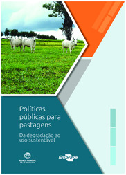 Thumbnail de Políticas públicas para pastagens: da degradação ao uso sustentável.