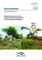 Thumbnail de Potencial de uso de árvores nativas do Cerrado em arboreto na arborização de pastagens.