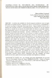 Thumbnail de Algumas causas da nao adocao das tecnologias de convivencia com a seca pelos pequenos produtores rurais da regiao semi-arida do Nordeste brasileiro: um estudo de caso.