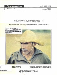 Thumbnail de Pequenos agricultores II. Métodos de avaliação econômica e financeira.