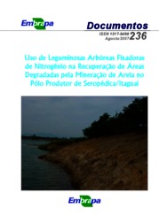 Thumbnail de Uso de leguminosas arbóreas fixadoras de nitrogênio na recuperação de áreas degradadas pela mineração de areia no pólo produtor de Seropédica/Itaguaí.