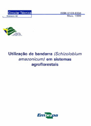 Thumbnail de Utilização da bandarra (Schizolobiuim amazonicum) em sistemas agroflorestais