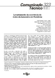 Thumbnail de Levantamento da ocorrência do moko da bananeira em Rondônia.