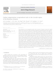 Thumbnail de Carbon sequestration in agricultural soils in the Cerrado region of the brazilian Amazon.