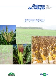 Thumbnail de Sistema de produção para a cultura do milho em Rondônia.