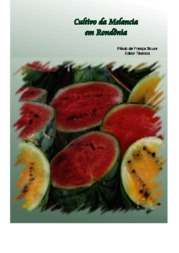 Thumbnail de Cultivo da melancia em Rondônia.
