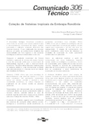 Thumbnail de Coleção de fruteiras tropicais da Embrapa Rondônia.