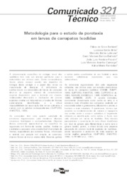 Thumbnail de Metodologia para o estudo da porotaxia em larvas de carrapatos Ixodidae.