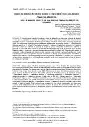 Thumbnail de Efeito da adubação verde sobre o crescimento de Kalanchoe pinnata (LAM.) PERS.