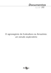 Thumbnail de O agronegócio da fruticultura na Amazônia: um estudo exploratório.