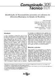 Thumbnail de Identificação de fitonematóides presentes em cafeeiros de diferentes municípios do Estado de Rondônia.