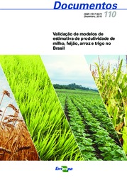 Thumbnail de Validação de modelos de estimativa de produtividade de milho, feijão, arroz e trigo no Brasil.