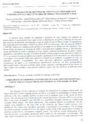Thumbnail de Comparação de sistemas de cultivo (Plantio Direto e Convencional) e de cultivares de trigo, em sucessão à soja.