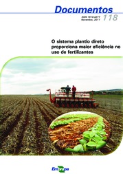 Thumbnail de O sistema plantio direto proporciona maior eficiência no uso de fertilizantes.
