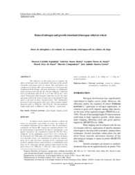Thumbnail de Rates of nitrogen and growth retardant trinexapac-ethyl on wheat.